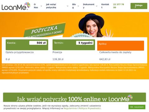 Loanme.pl - pożyczki online w 15 minut