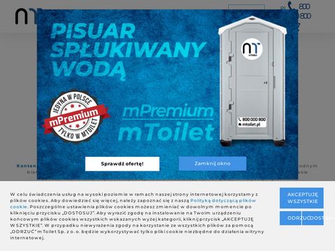 mToilet Sp. z o.o. - wynajem kabin toaletowych