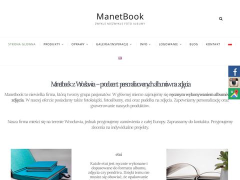Manetbook.pl - etui na album