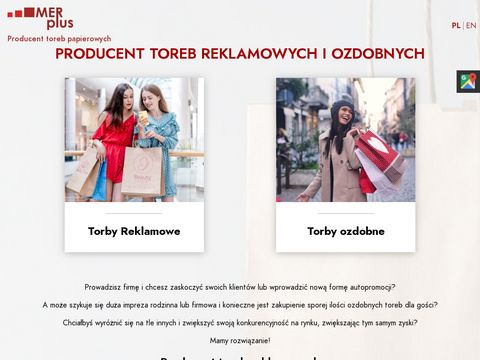 Merplus.pl - torby papierowe reklamowe