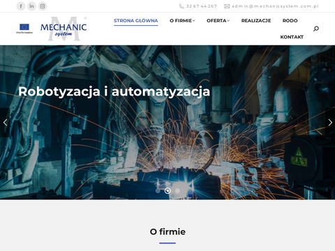 Mechanicsystem.com.pl - integracja systemów