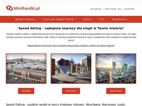 MiniRandki.pl - speed dating szybkie randki