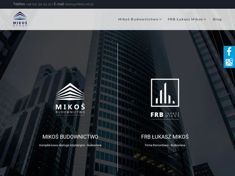 Mikos.net.pl - generalne wykonawstwo Kraków