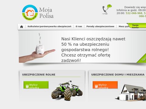 Mojapolisa.net.pl - porównywarka ubezpieczeń