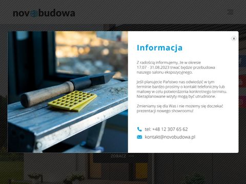 Novobudowa.pl okna wraz z montażem w Krakowie