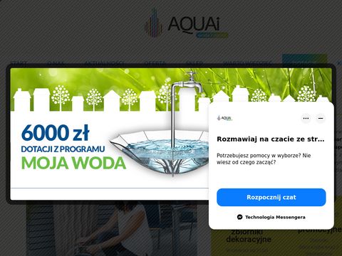 Aquai.pl - naziemne zbiorniki na deszczówkę