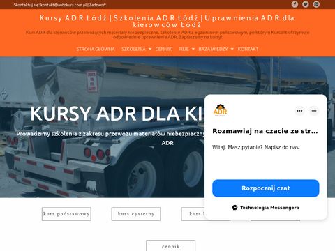 Autokurs.com.pl uprawnienia adr Łódź