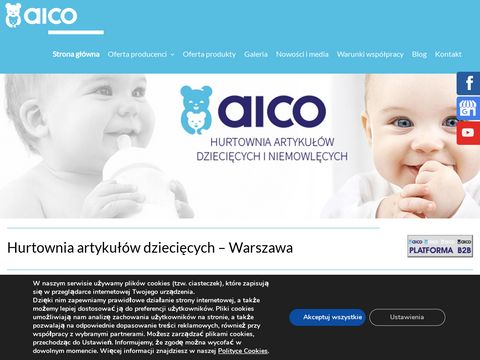 Aico.com.pl - artykuły niemowlęce hurt