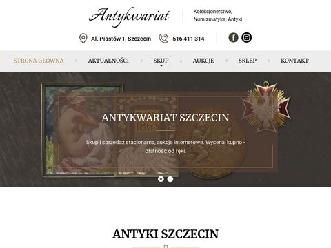 Antyki-synopsis.pl - antykwariat Szczecin