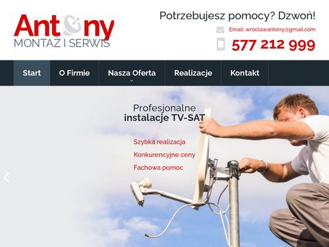 Anteny-wroclaw.com - montaż