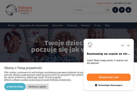 Bajkowypokoik.pl - sklep z pościelą dla dzieci