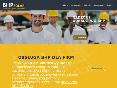 Bhpsolar.pl szkolenia Warszawa