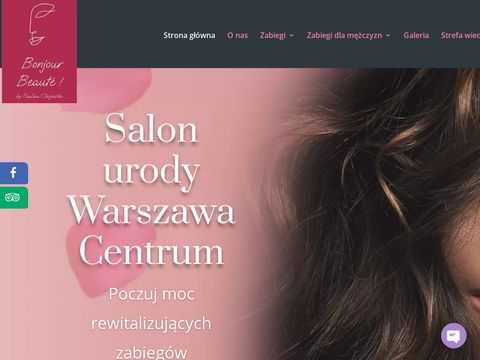 Bonjourbeaute.pl - fryzjer manicure w Warszawie