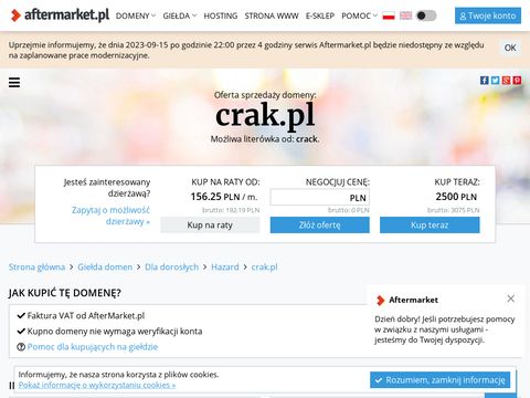 Crak.pl - e-bazarek miód pitny