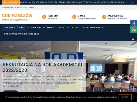 Cud.rzeszow.pl - szkolenia ppoż