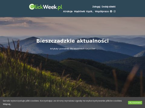 ClickWeek.pl - tanie noclegi w Bieszczadach