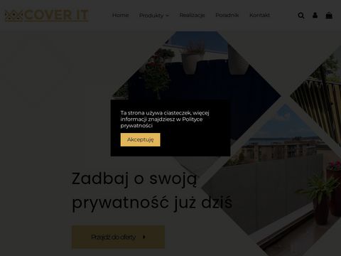 Cover-it.pl - zasłony na tarasy zewnętrzne