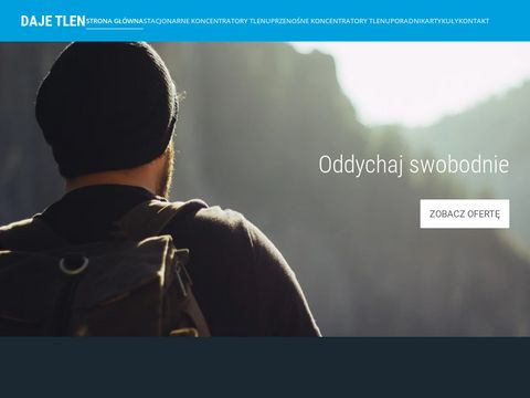 Dajetlen.pl - wszystko o koncentratorach tlenu