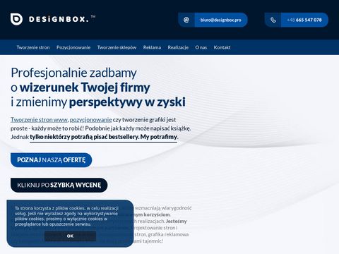 Designbox.pro tworzenie stron internetowych Poznań