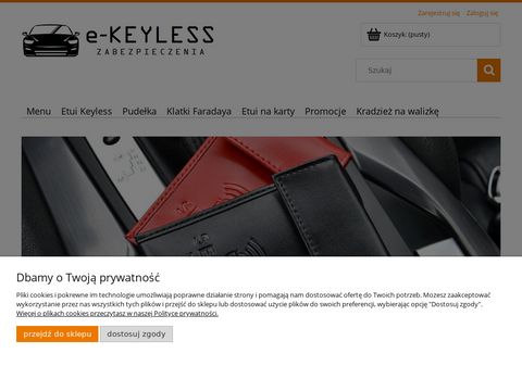 E-Keyless - pokrowiec, etui na kluczyki keyless