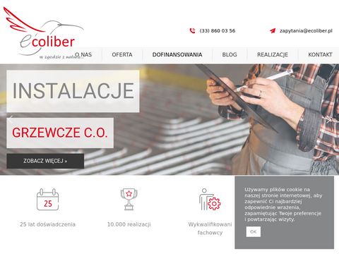 Ecoliber.pl - instalacje wod-kan Żywiec