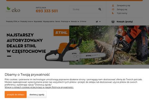 Eko.czest.pl - sklep z narzędziami Stihl
