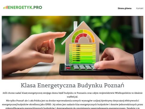 Energetyk.pro - klasy energetyczne budynków