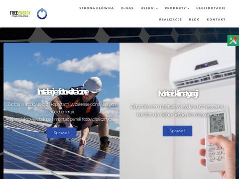 Freeenergy-mazury.pl - panele słoneczne Węgorzewo