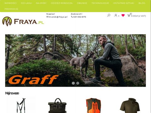 Fraya.pl - odzież łowiecka dla dian