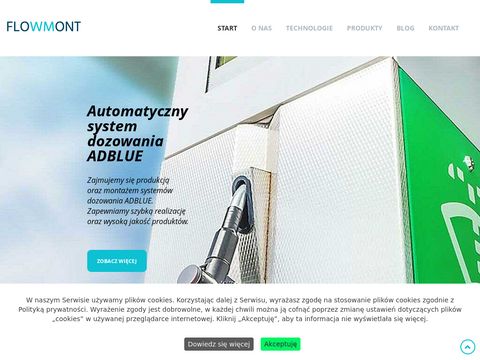Flowmont.pl - dystrybutor do adblue