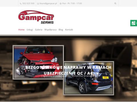 Gampcar.pl - blacharz samochodowy Kraków