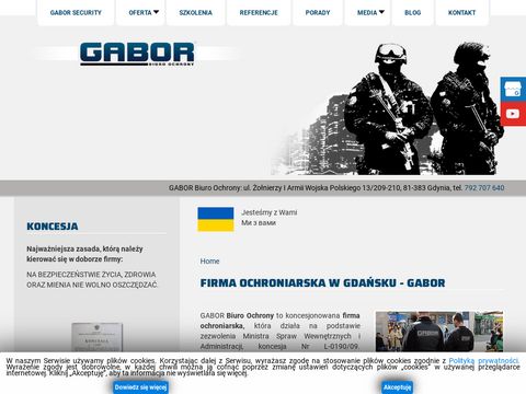 Gabor-security.pl - biuro ochrony Gdańsk